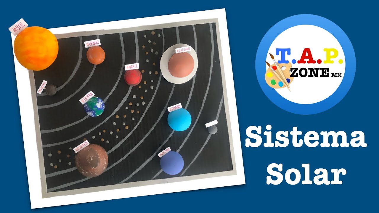 Cómo hacer una maqueta realista del sistema solar