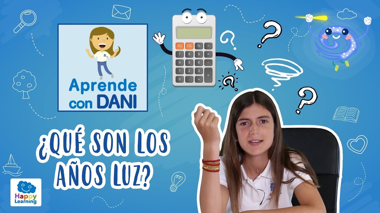 Explicando el concepto de año luz a los niños