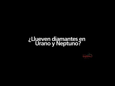Descubrimientos de lluvia de diamantes en diferentes planetas del universo