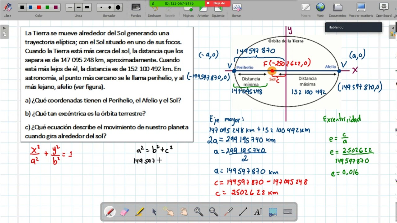 Puntos extremos de la órbita: Apogeo y Perigeo